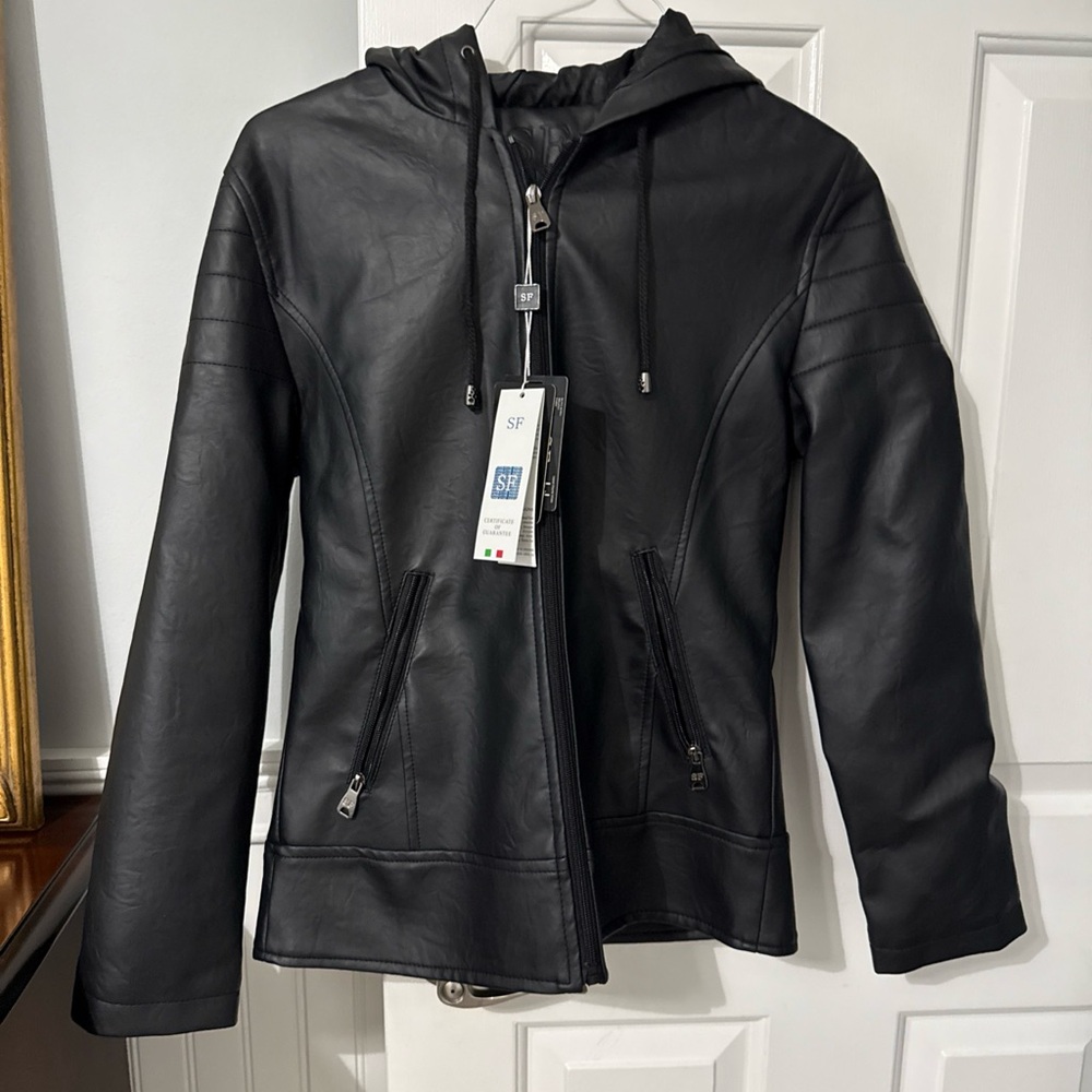 NWT Superlative Fashion Black Women's Jacket